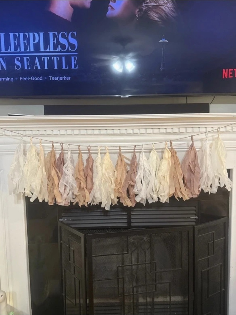 Neutral Tassel Garland Party Decoration - Cream & Tan